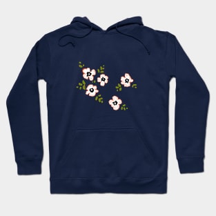 floral cherry blossom flowers Hoodie